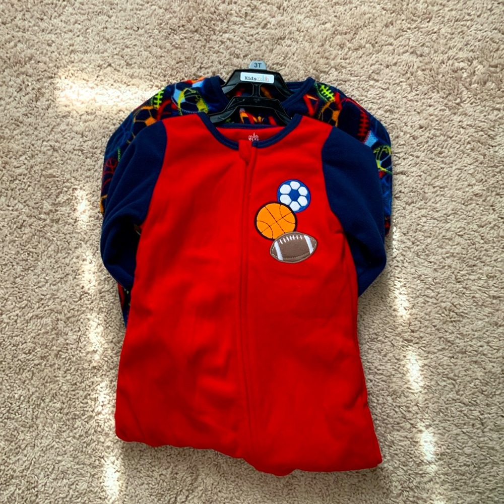 Cozy Footed Pajamas 3T